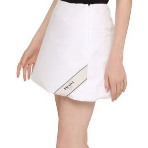 Prada White Mini Skirt for Women